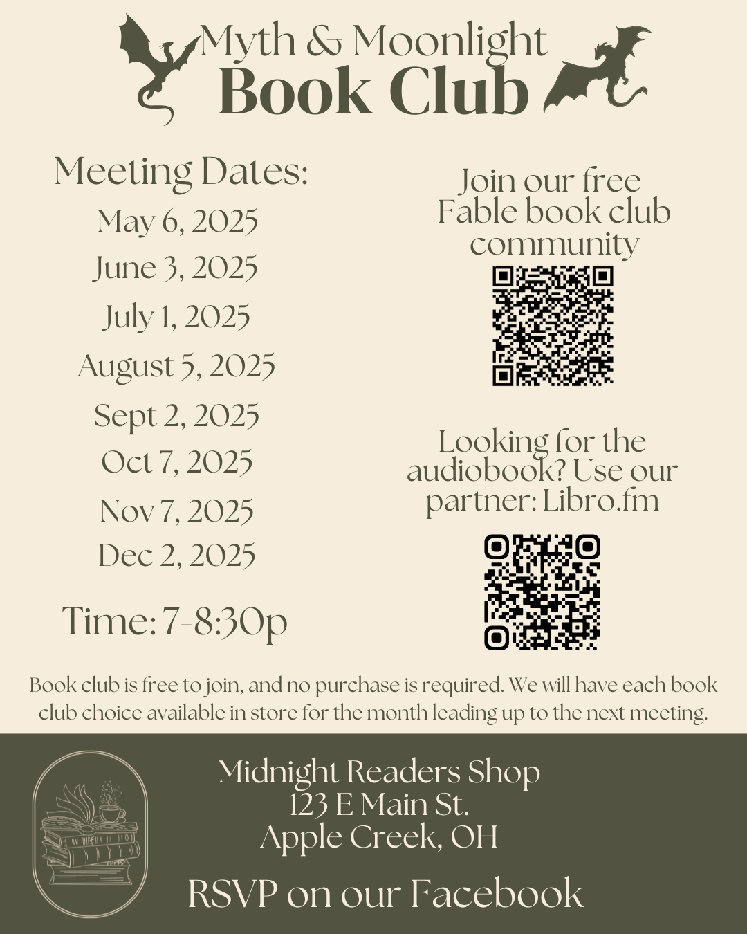 Myth & Moonlight- Fantasy Book Club