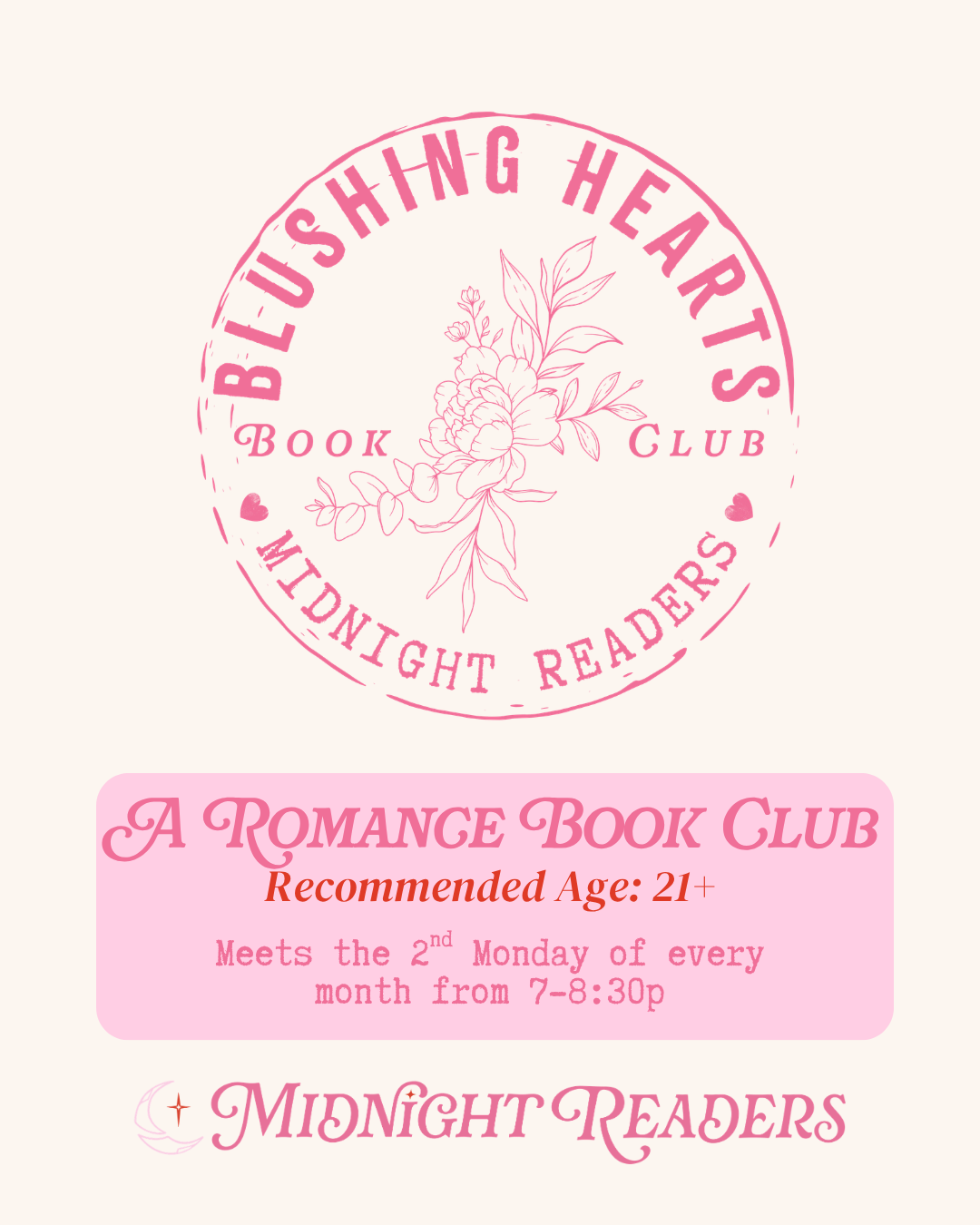 Blushing Hearts Romance Book Club - Brighter than Before Meeting