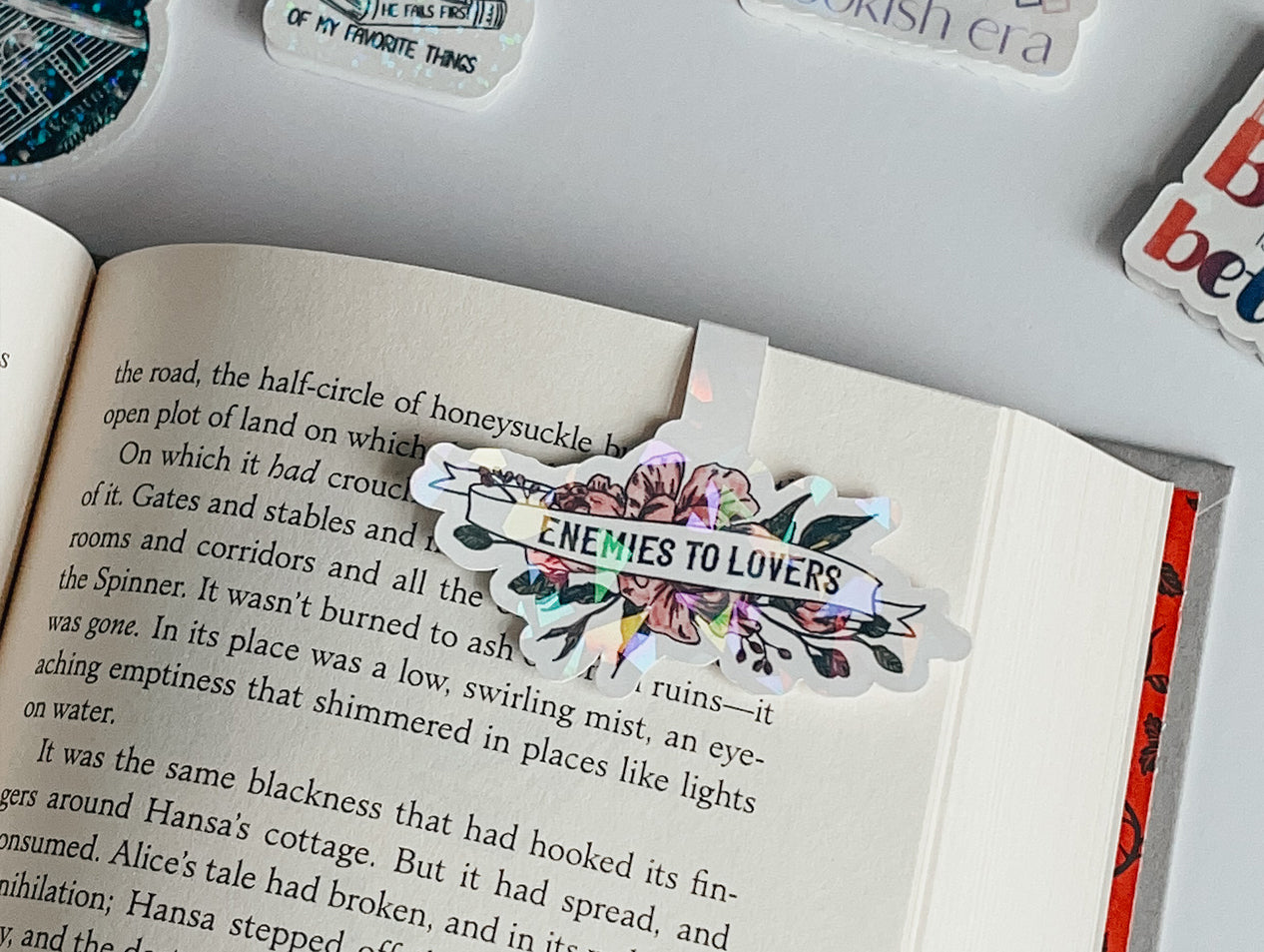 Enemies to Lovers magnetic bookmark