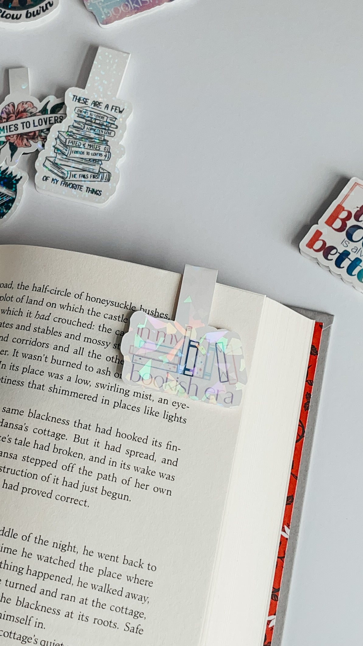 In my Bookish era Magnetic Bookmark | Cute Bookmarks | Bookish Gift | Holographic | Pastel bookmark