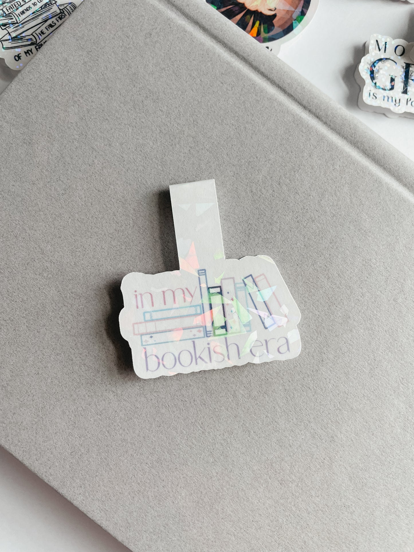 In my Bookish era Magnetic Bookmark | Cute Bookmarks | Bookish Gift | Holographic | Pastel bookmark