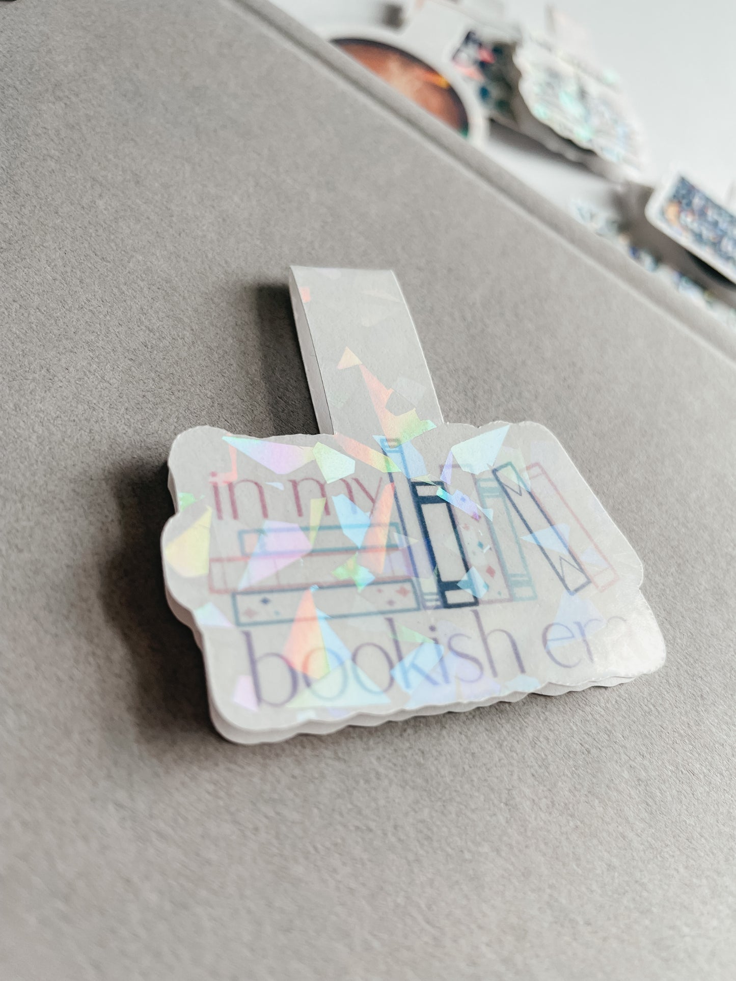 In my Bookish era Magnetic Bookmark | Cute Bookmarks | Bookish Gift | Holographic | Pastel bookmark