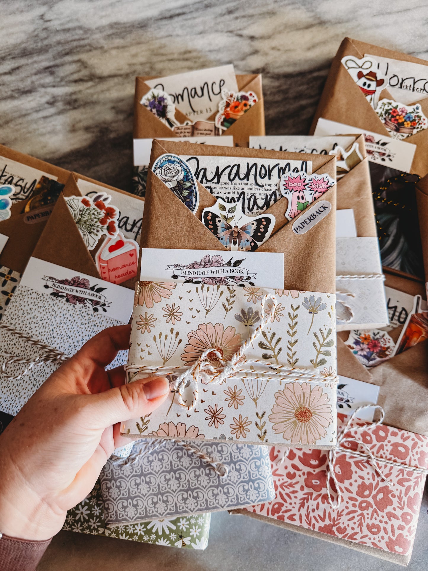 Bookish Advent Calendar- 12 days of reading | choose between 4 or 12 wrapped books