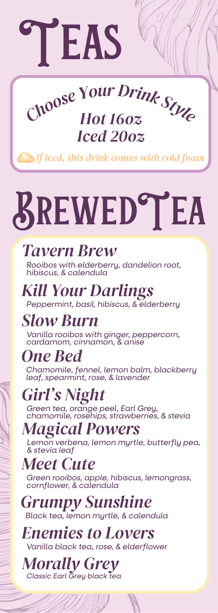 Brewed Tea