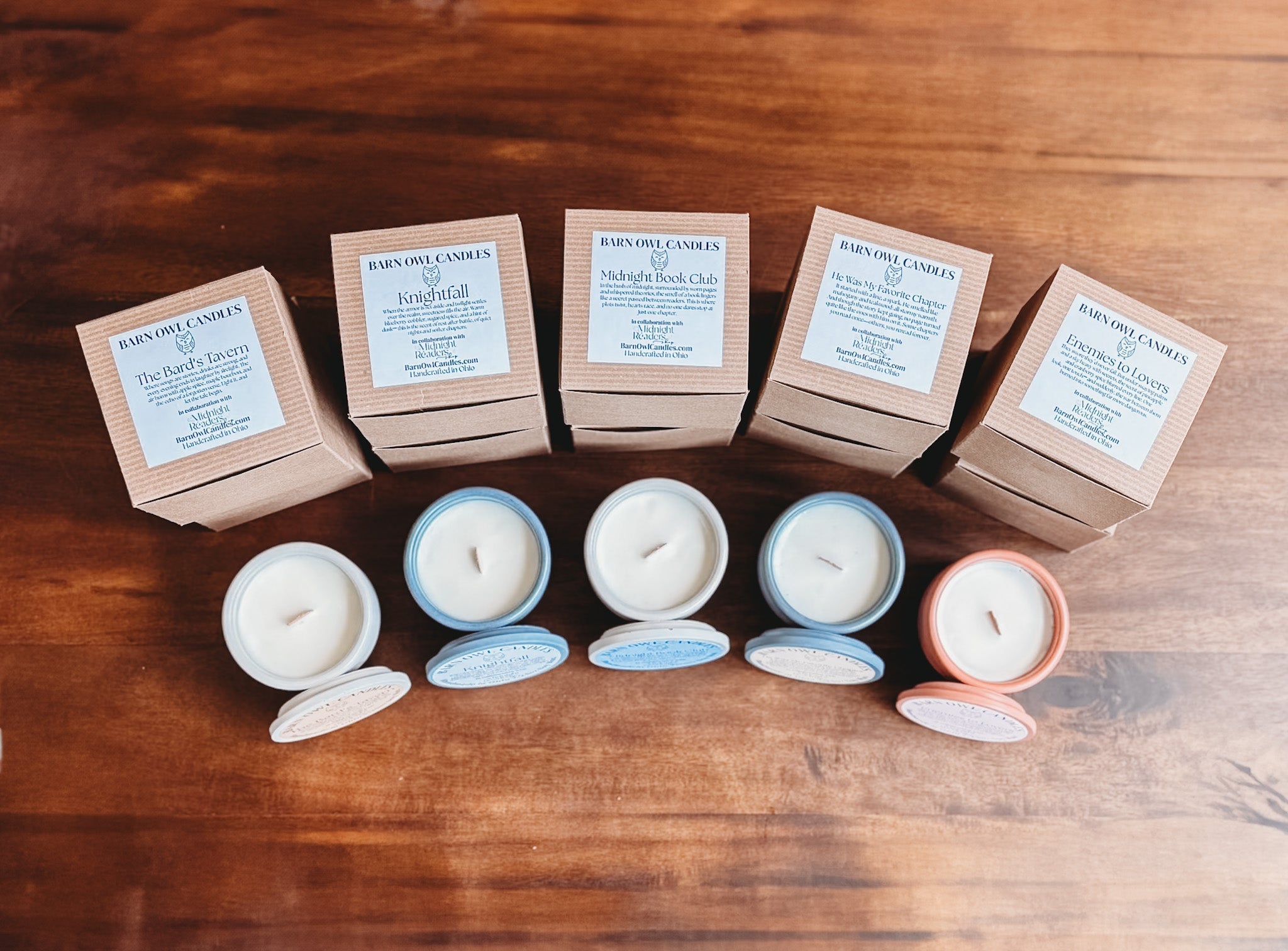 Barn Owl Diffusers & Candles – Midnight Readers Shop