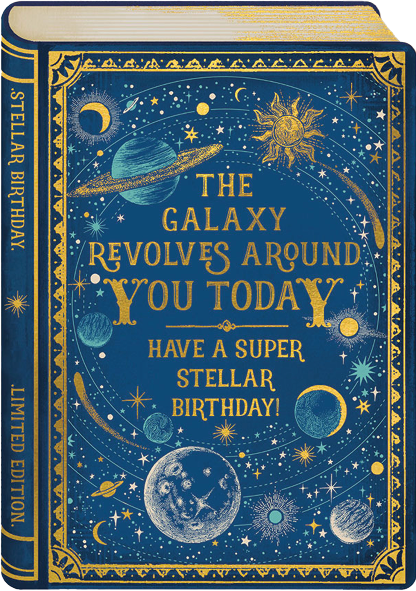 Storybook Galaxy Birthday Card
