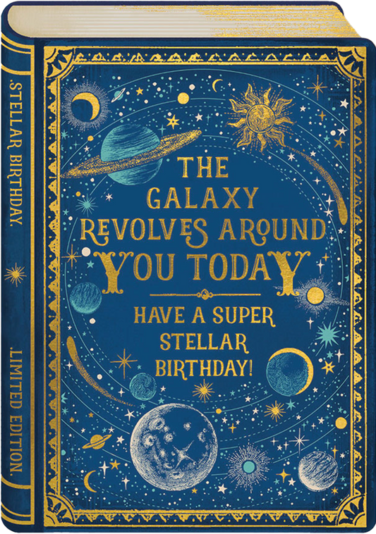 Storybook Galaxy Birthday Card