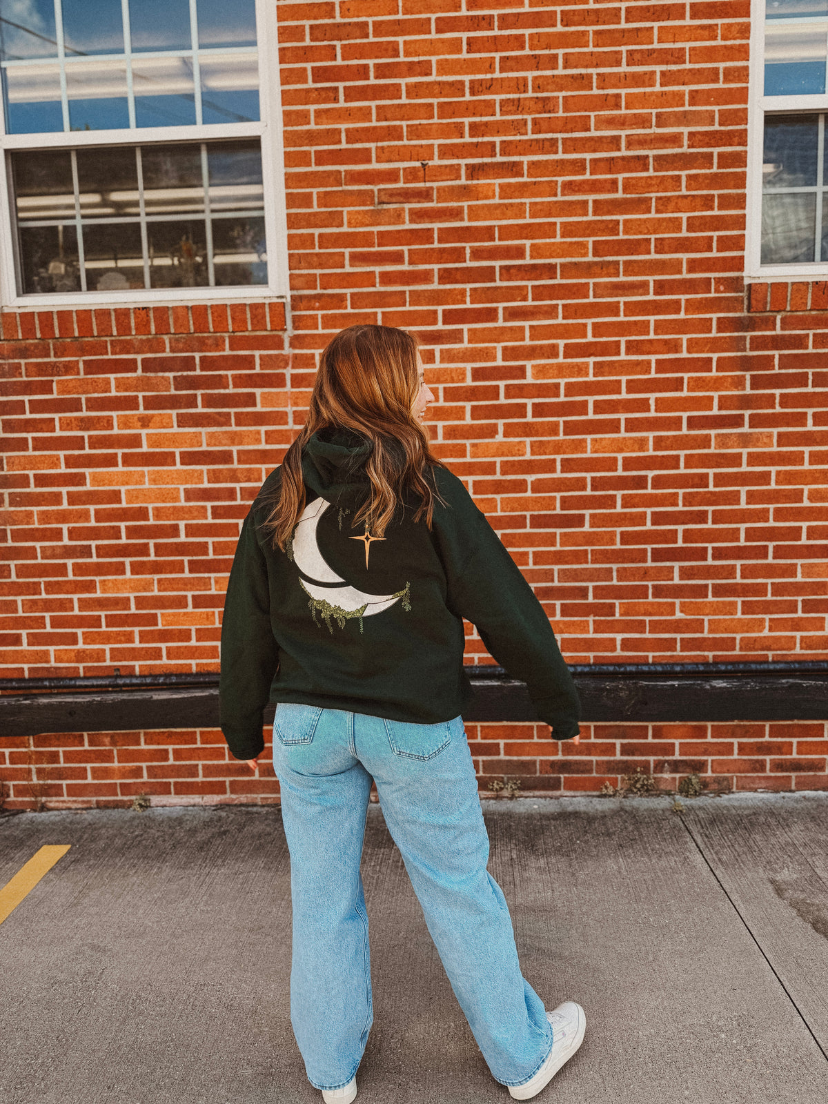 Mossy Moon Hoodie