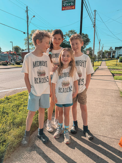 Youth-Sized Vintage Midnight Readers T-Shirt