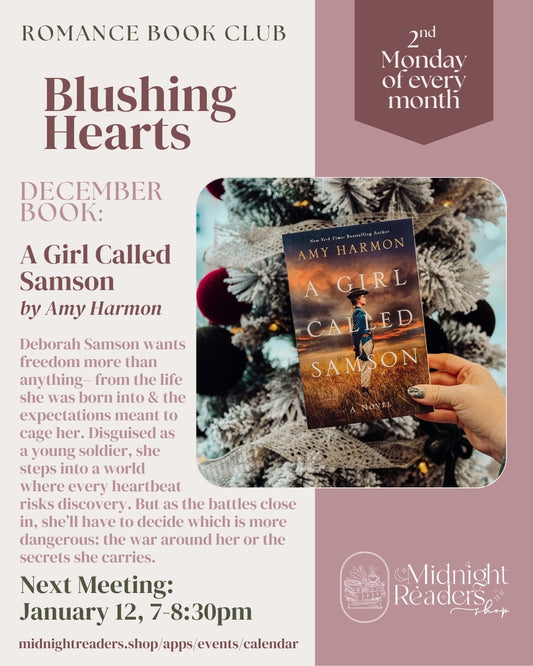 Blushing Hearts Romance Book Club - December Book Meeting