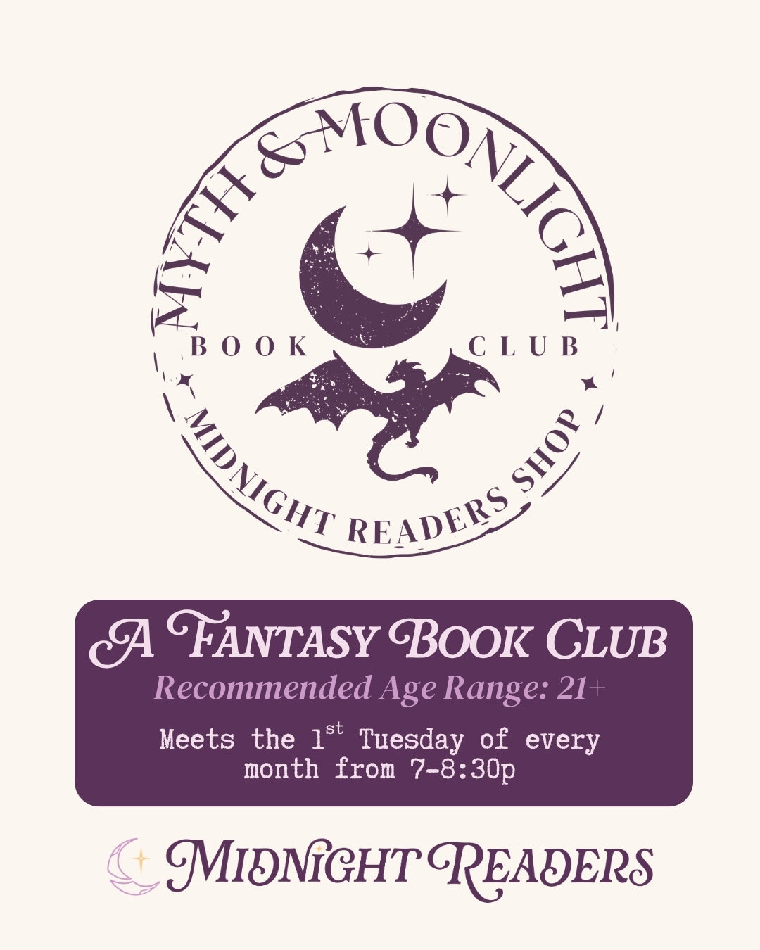 Myth & Moonlight Fantasy Book Club - A Fire in the Sky Meeting