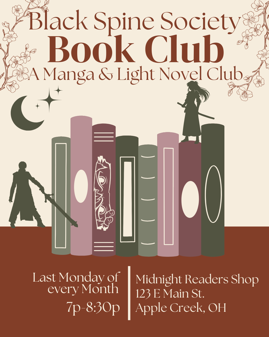 Black Spine Society- Manga Book Club