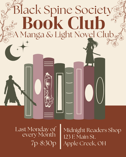 Black Spine Society- Manga Book Club