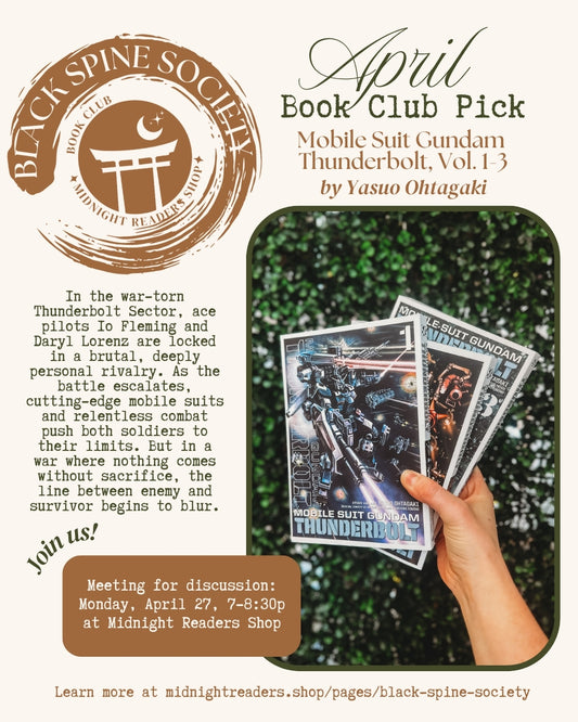 Black Spine Society Book Club - Mobile Suit Gundam Thunderbolt, Vol. 1-3 Meeting