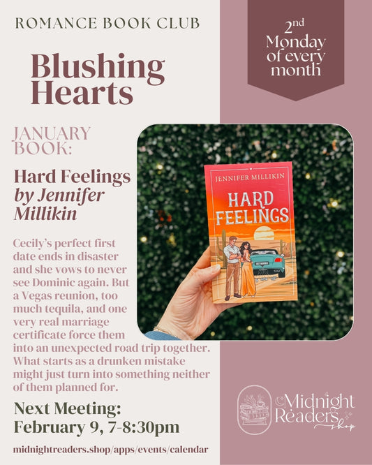 Blushing Hearts Romance Book Club - January Book Meeting