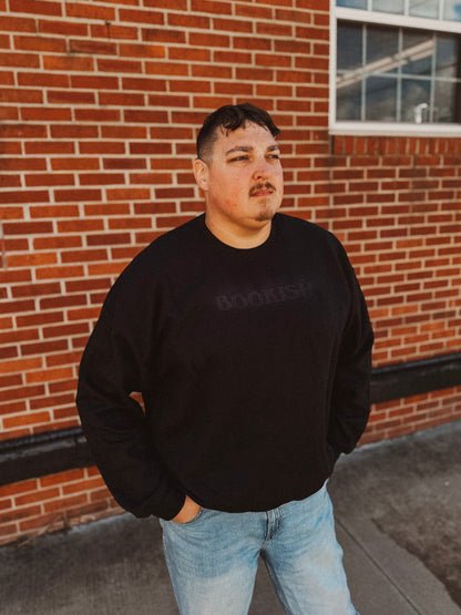 Bookish Embroidered Sweatshirt