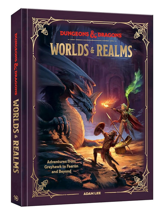 Dungeons & Dragons Worlds & Realms: Adventures from Greyhawk to Faerûn and Beyond cover image