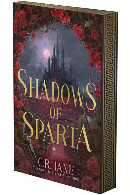 Shadows of Sparta: A Greek Mythology Romantasy (Deluxe Limited Edition) (The Spartan Flame Trilogy, 1) cover image