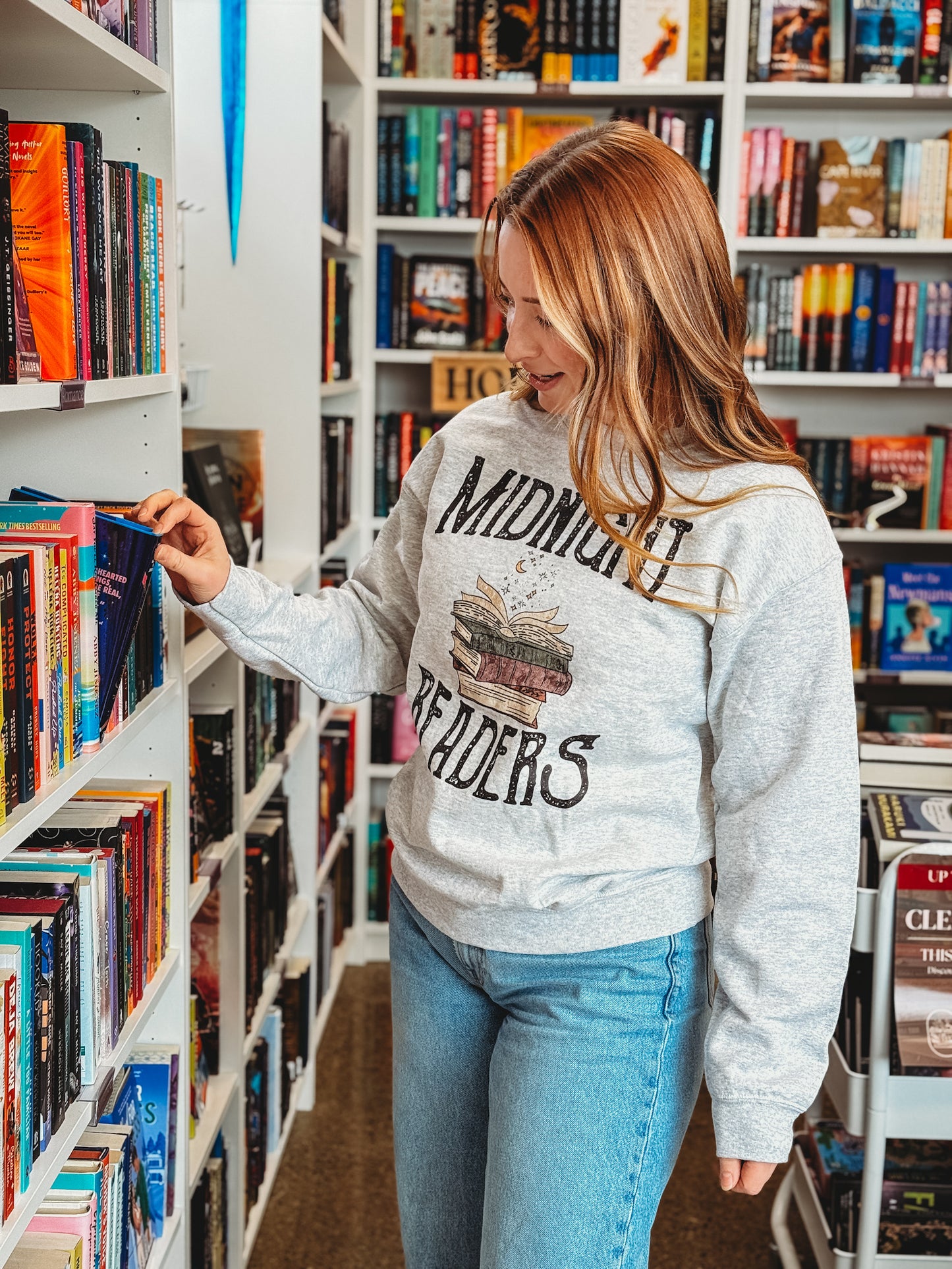 Vintage Midnight Readers Sweatshirt