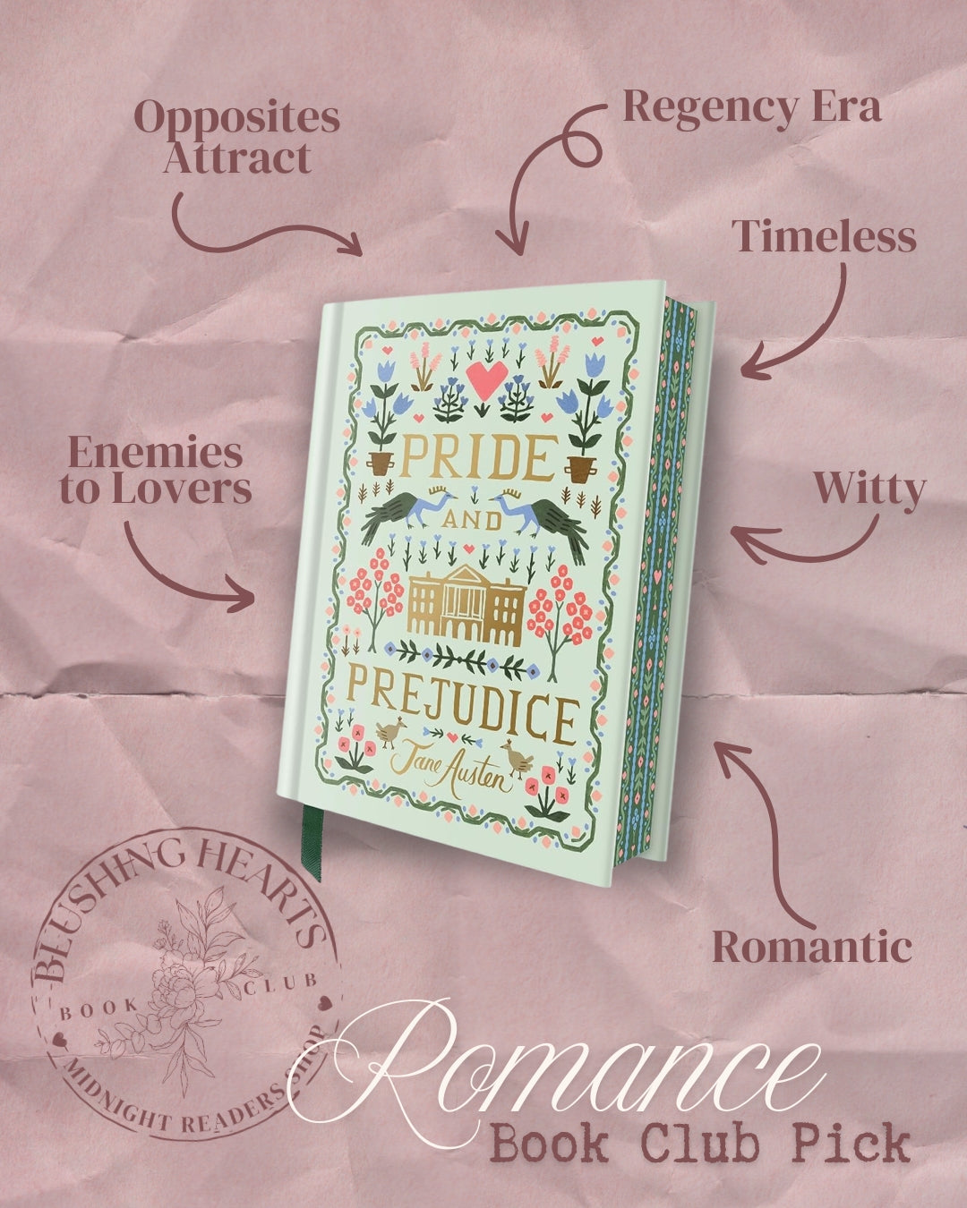Blushing Hearts Romance Book Club - Pride and Prejudice Meeting