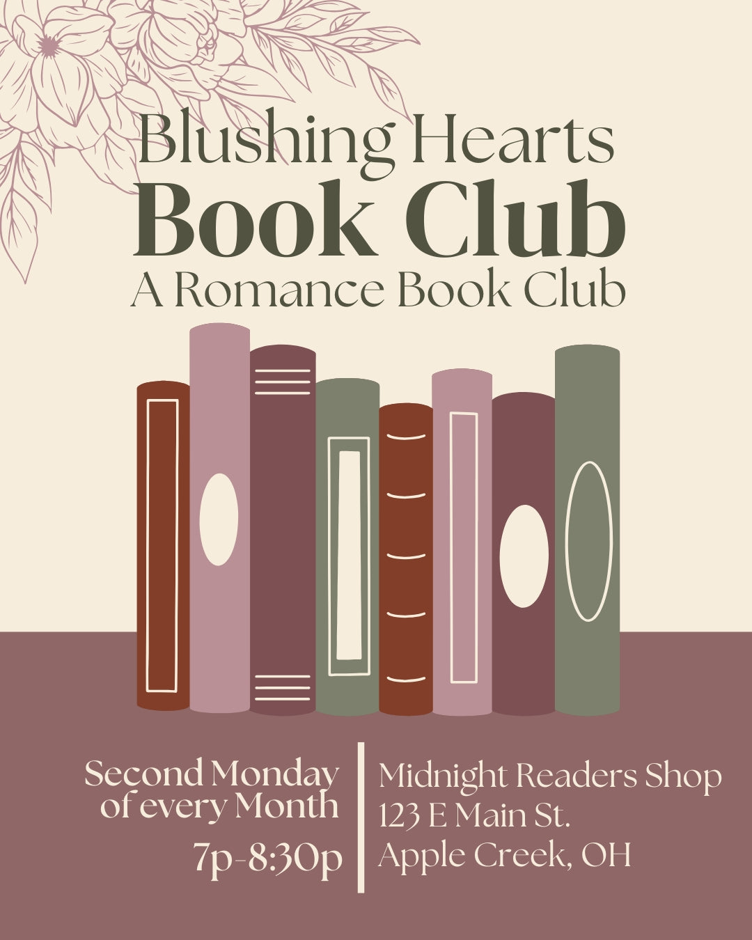 Blushing Hearts Romance Book Club - December Book Meeting