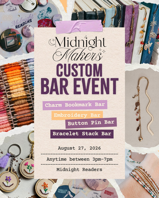Midnight Makers: Custom Bar Event