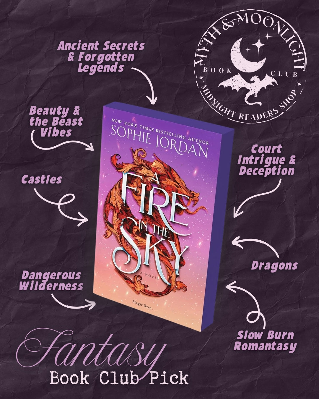 Myth & Moonlight Fantasy Book Club - A Fire in the Sky Meeting