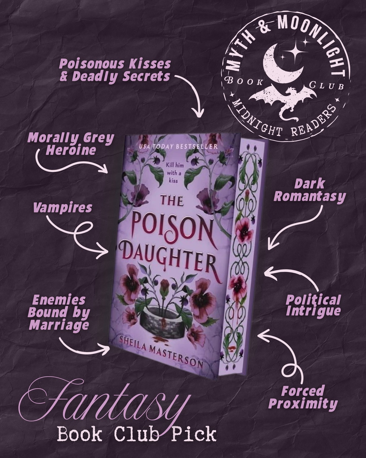 Myth & Moonlight Fantasy Book Club - The Poison Daughter Meeting