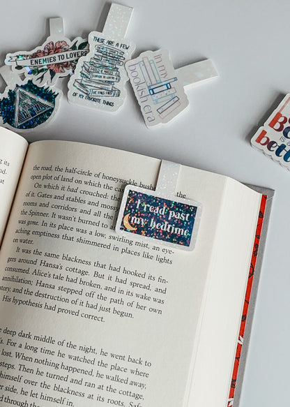 I Read Past My Bedtime Magnetic Bookmark