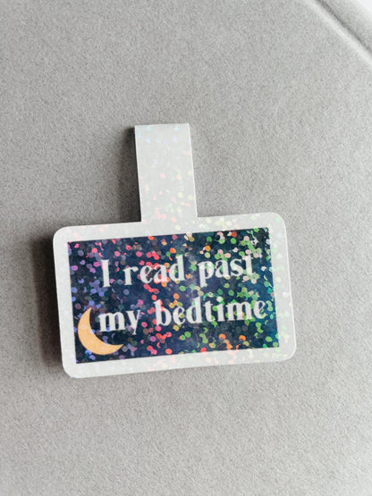 I Read Past My Bedtime Magnetic Bookmark