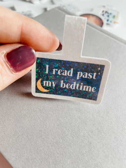 I Read Past My Bedtime Magnetic Bookmark