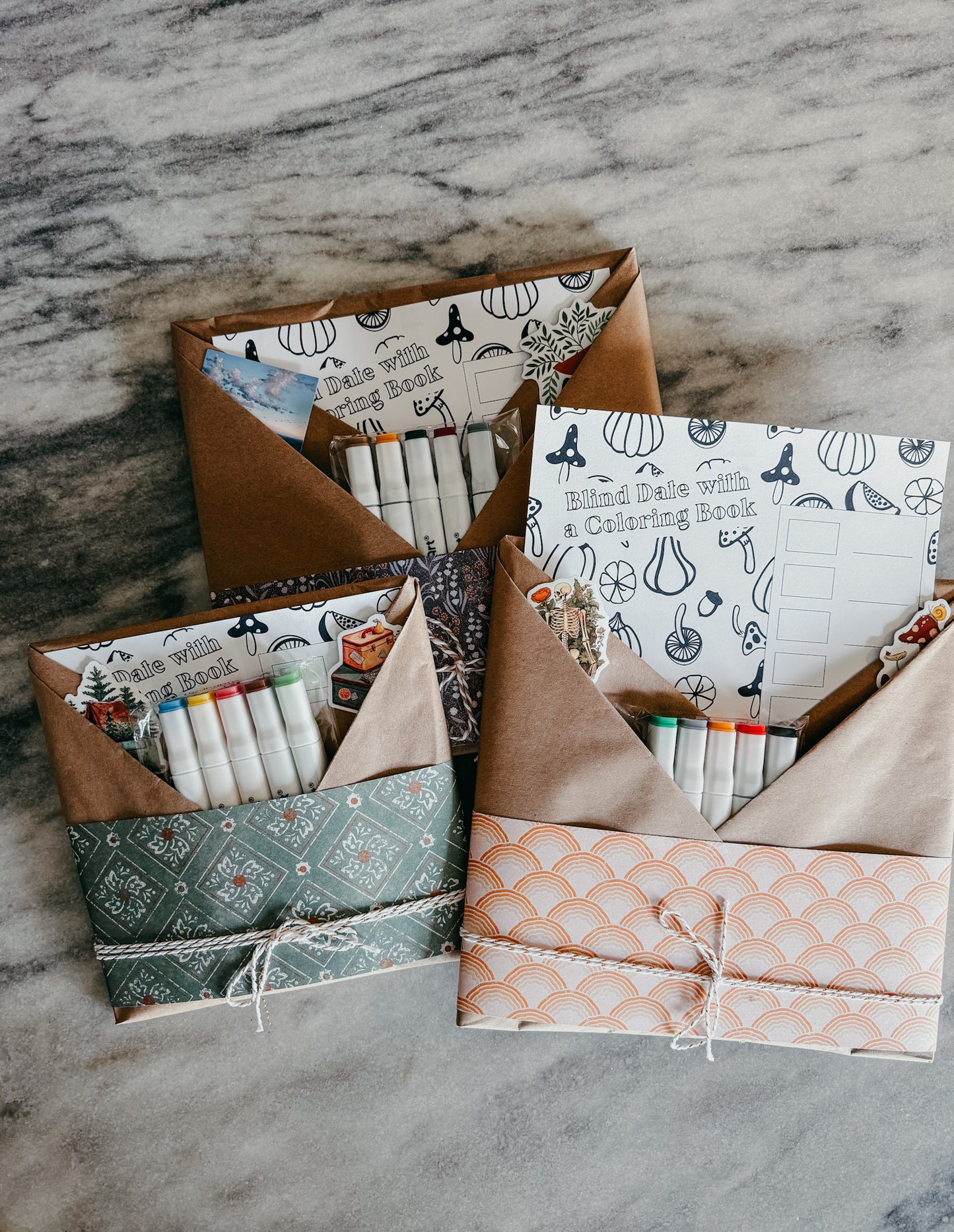 Blind Date with a Coloring Book- Your creative escape