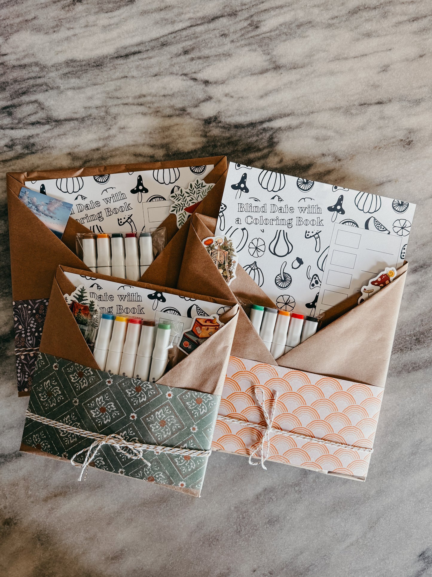 Blind Date with a Coloring Book- Your creative escape