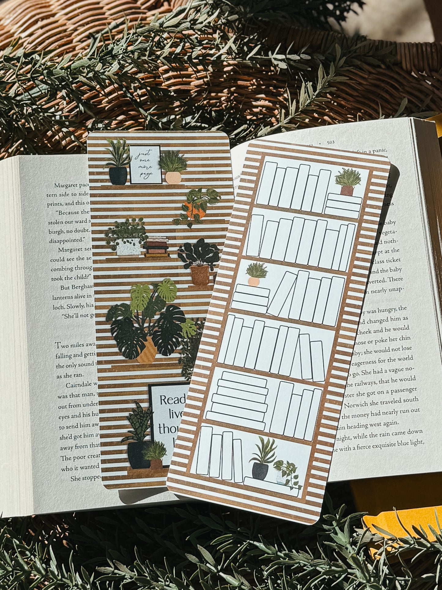 Plant Lover's Bookmark