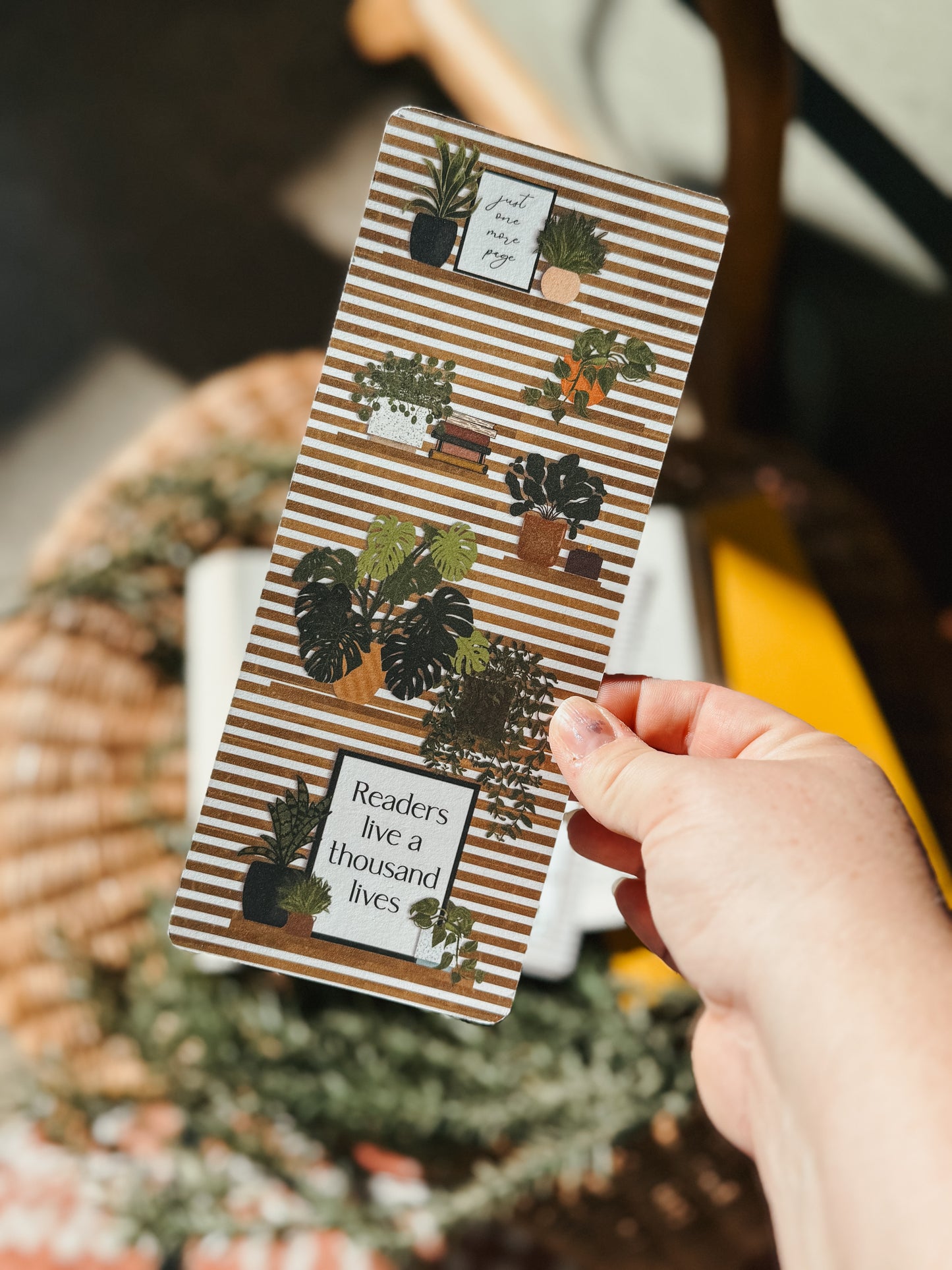 Plant Lover's Bookmark