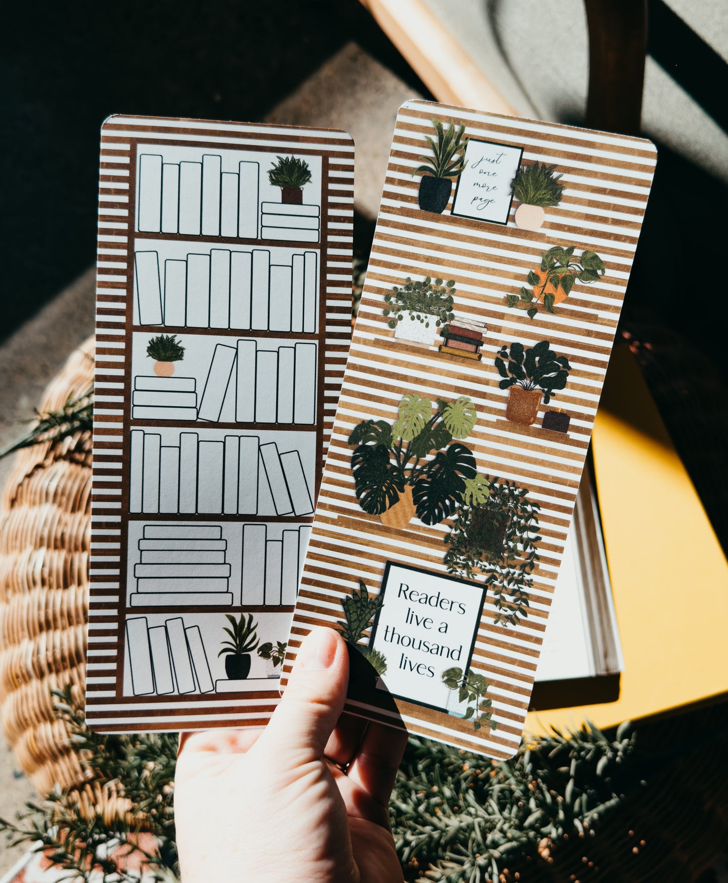 Plant Lover's Bookmark