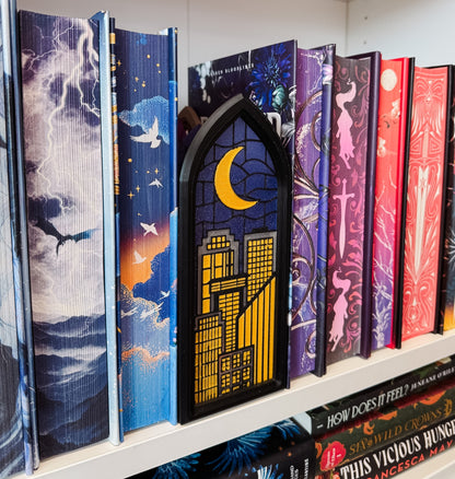 Fantasy Window Book Nook | Interchangeable Scenes