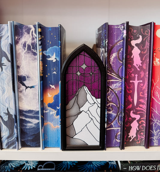 Fantasy Window Book Nook | Interchangeable Scenes