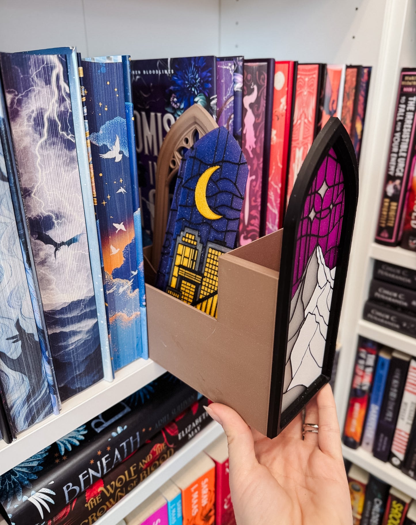 Fantasy Window Book Nook | Interchangeable Scenes