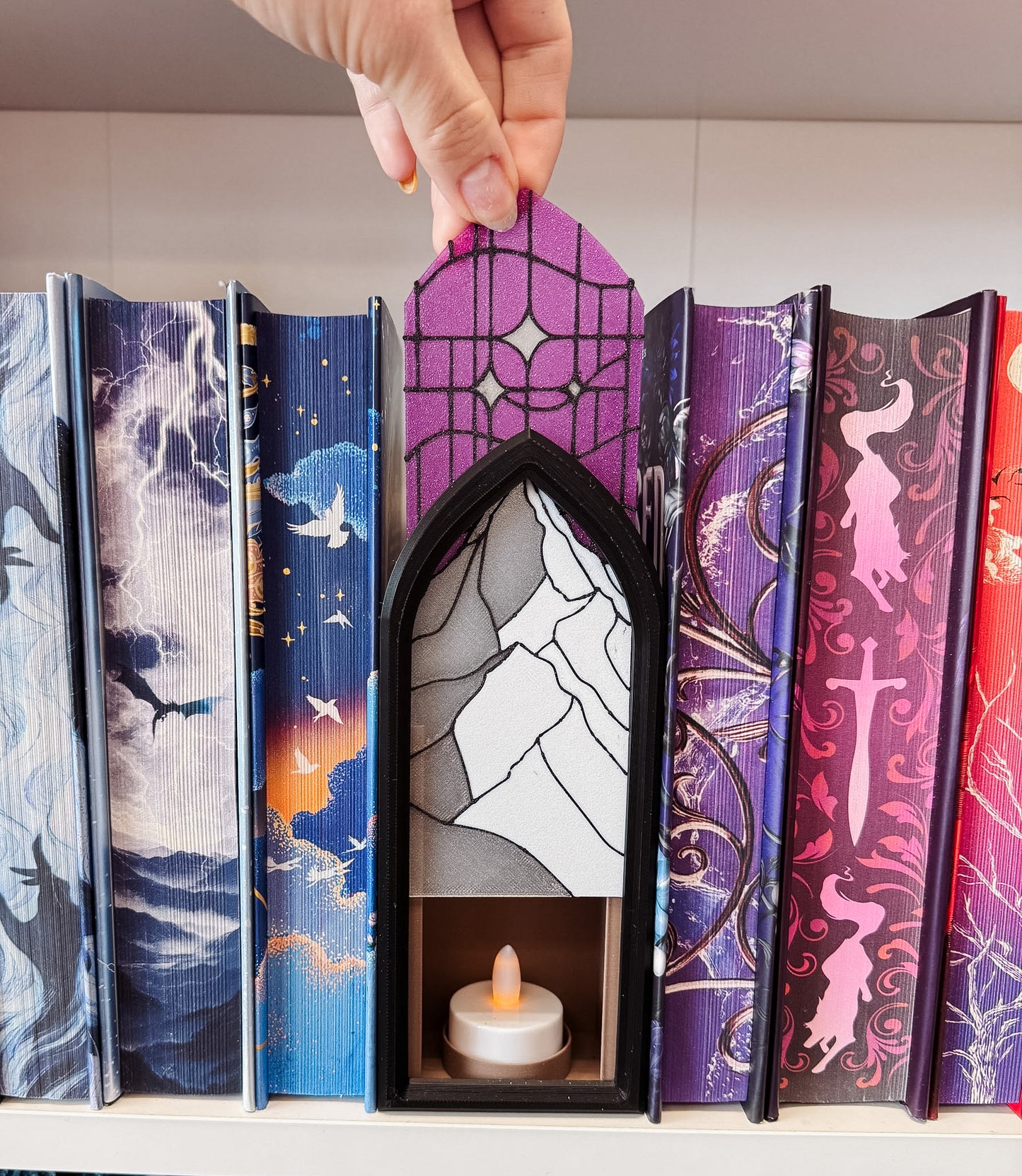 Fantasy Window Book Nook | Interchangeable Scenes