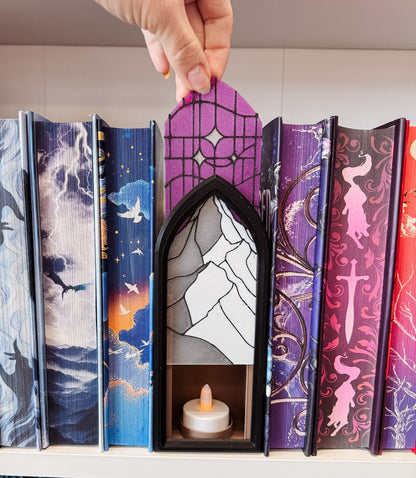 Fantasy Window Book Nook | Interchangeable Scenes