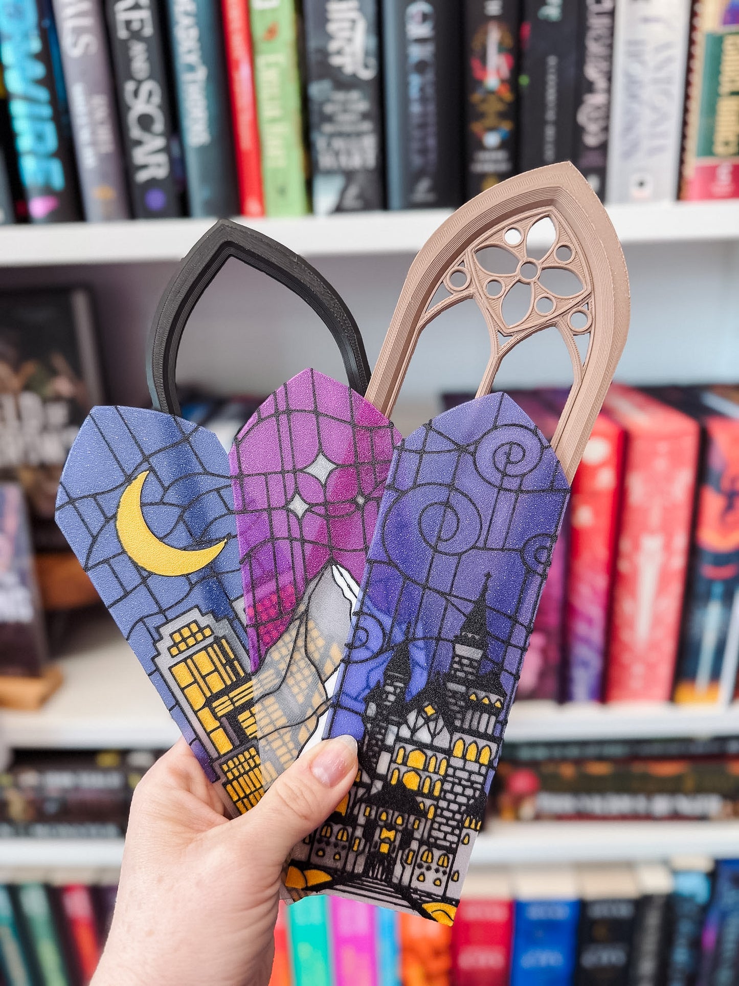 Fantasy Window Book Nook | Interchangeable Scenes
