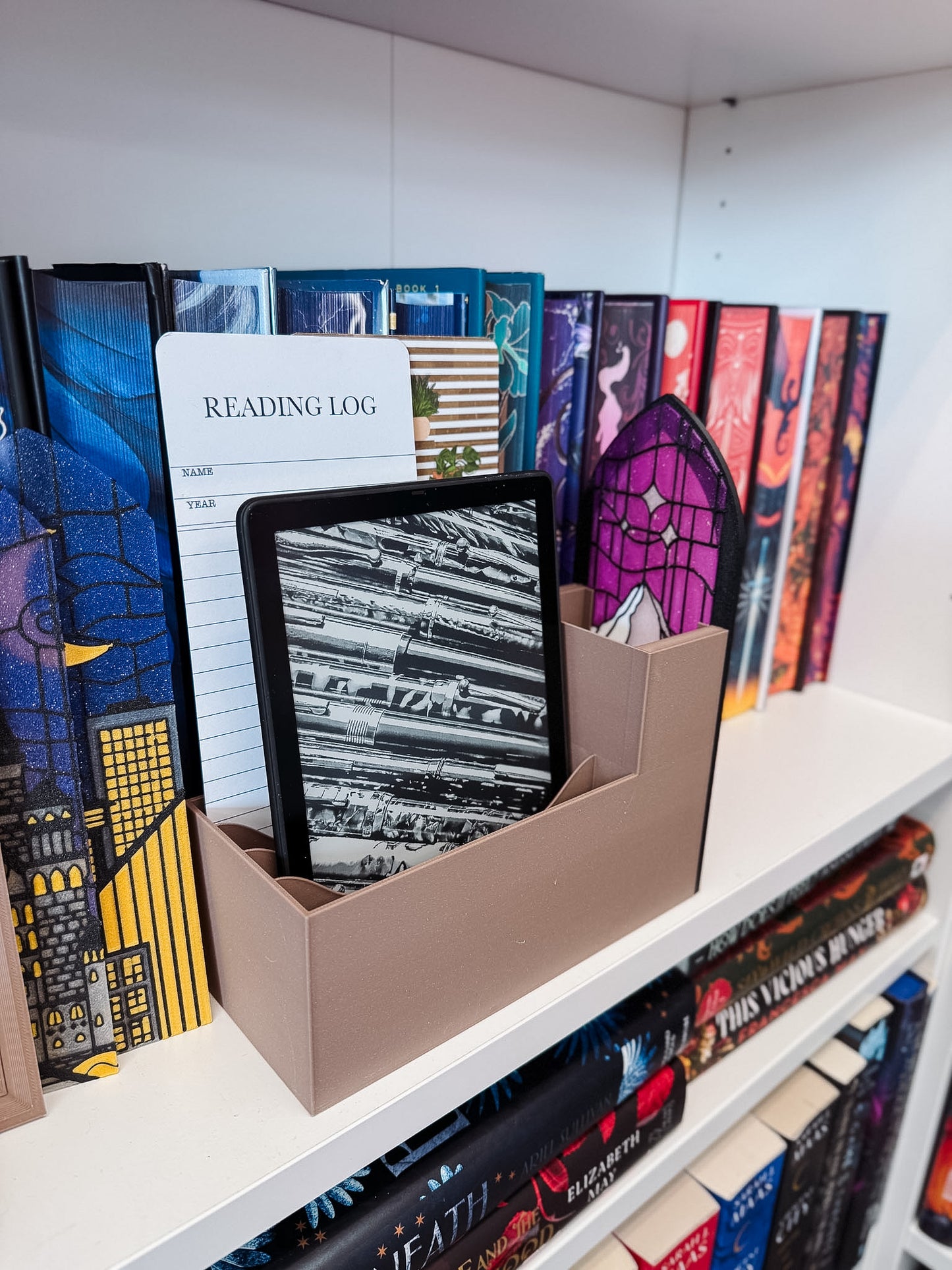 Fantasy Window Book Nook | Interchangeable Scenes