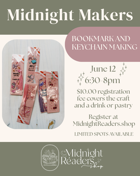 Midnight Makers- Bookmark & Keychain Making