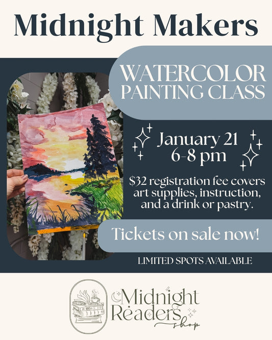 Midnight Makers - Watercolor Painting