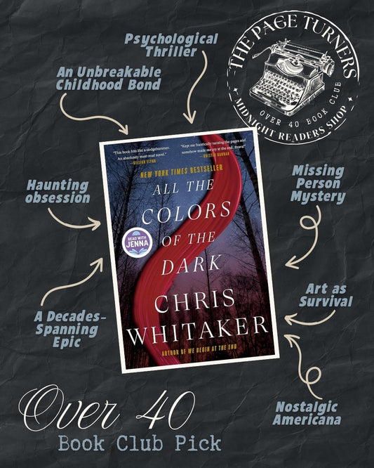 The Page Turners Over 40 Book Club - All the Colors of the Dark Meeting