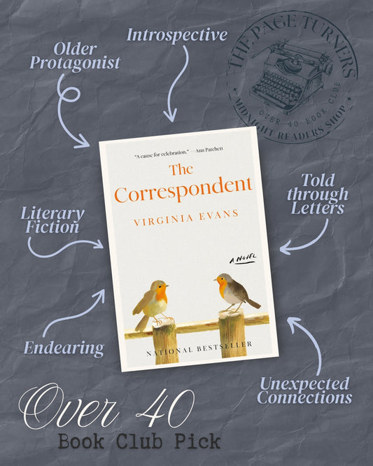 The Page Turners Over 40 Book Club - The Correspondent Meeting