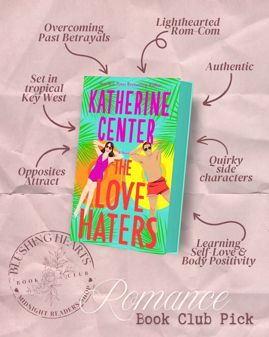 Blushing Hearts Romance Book Club - The Love Haters Meeting
