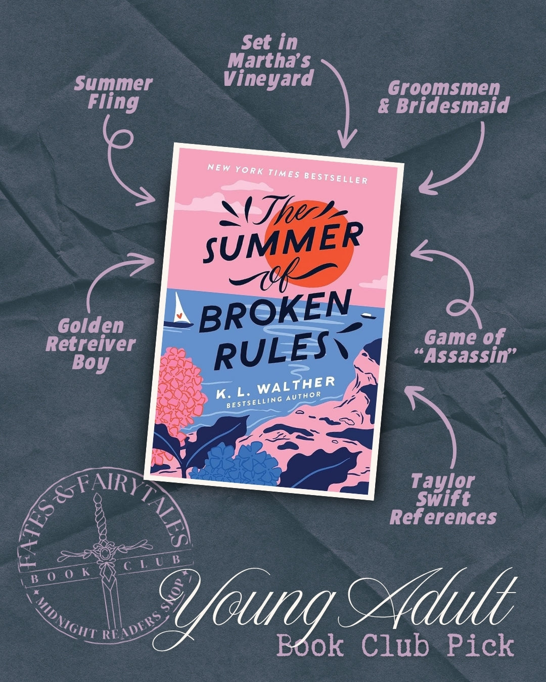 Fates & Fairytales Young Adult Book Club - The Summer of Broken Rules Meeting