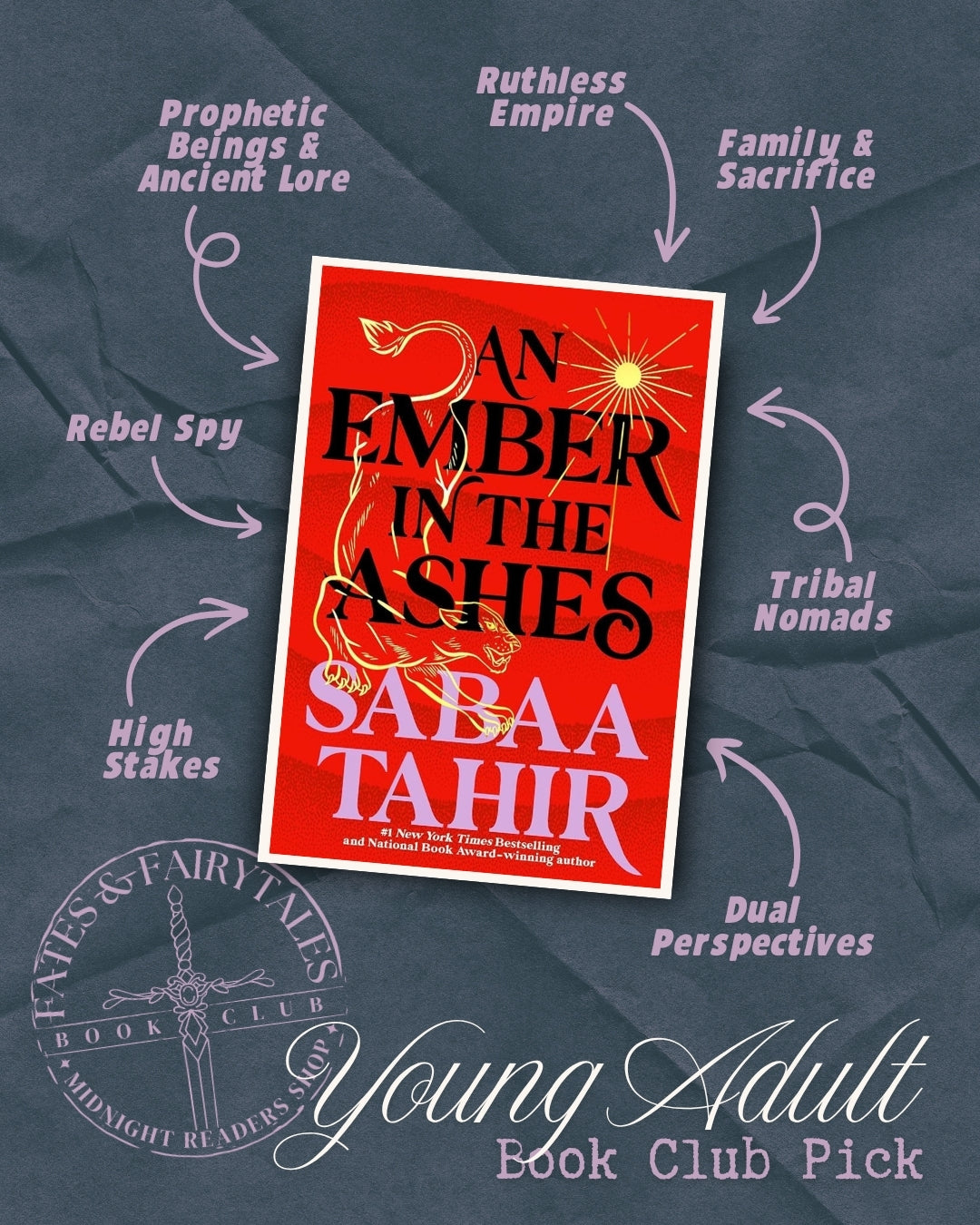 Fates & Fairytales Young Adult Book Club - An Ember in the Ashes Meeting